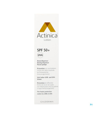 Actinica lotion spf50+ pompe 80g