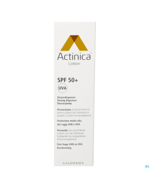Actinica lotion spf50+ pompe 80g