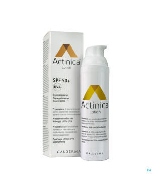 Actinica lotion spf50+ pompe 80g