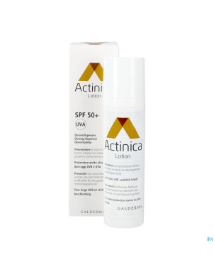 Actinica lotion spf50+ pompe 80g