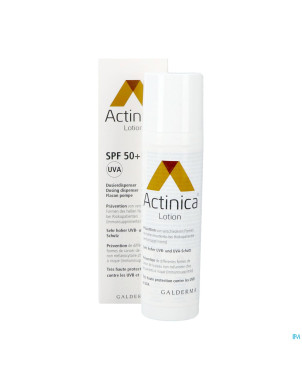 Actinica lotion spf50+ pompe 80g