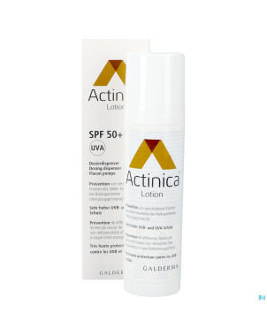 Actinica lotion spf50+ pompe 80g