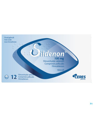 Sildenon 100mg comp pell 12