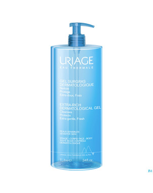 Uriage gel nett surgras dermato s/savon p sens 1l