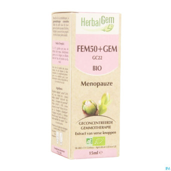 Herbalgem fem50+gem complexe femme 50+ 15ml