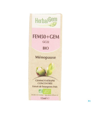 Herbalgem fem50+gem complexe femme 50+ 15ml