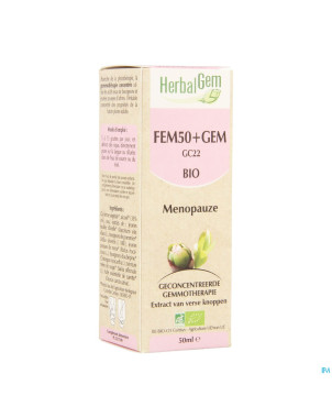 Herbalgem fem50+gem complexe femme 50+ 50ml