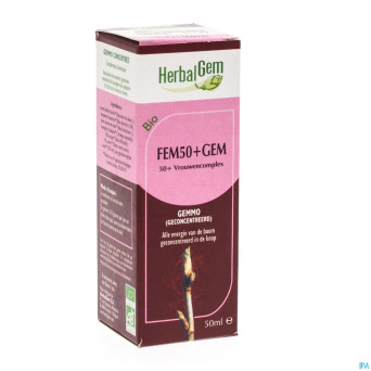 Herbalgem fem50+gem complexe femme 50+ 50ml