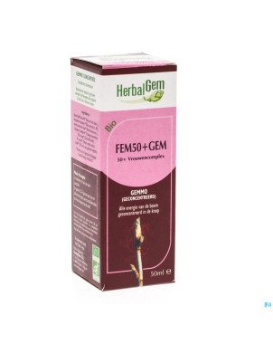Herbalgem fem50+gem complexe femme 50+ 50ml