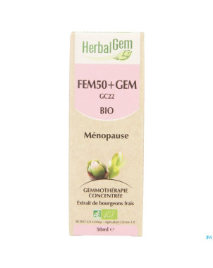 Herbalgem fem50+gem complexe femme 50+ 50ml