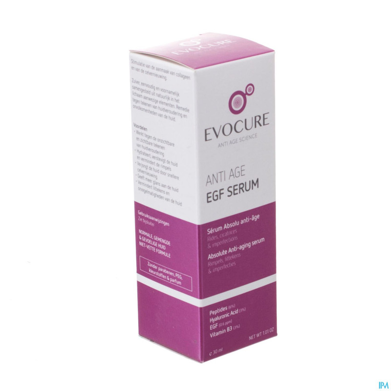 Evocure a/age egf serum    30ml