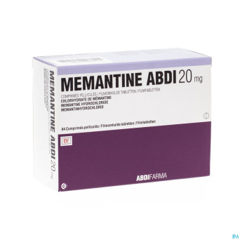 Memantine abdi 20 mg comp pell 84