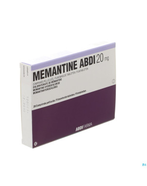 Memantine abdi 20 mg comp pell 28