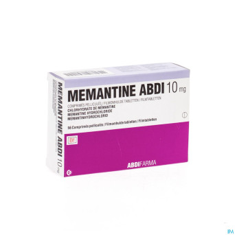 Memantine abdi 10 mg comp pell 56