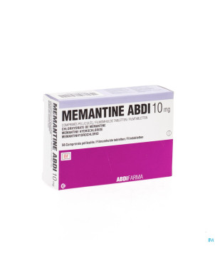Memantine abdi 10 mg comp pell 56