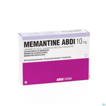 Memantine abdi 10 mg comp pell 56