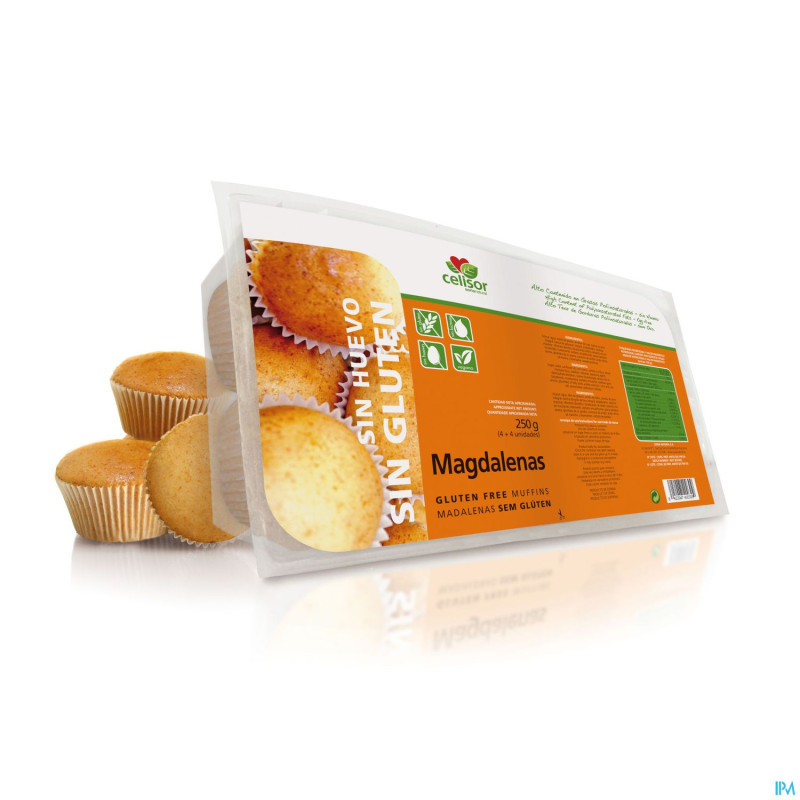 Soria magdalenas sans gluten 250g