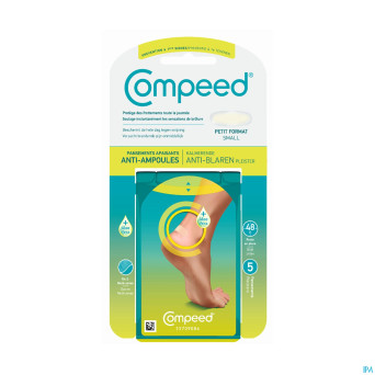 Compeed pansement apaisant a/ampoules aloe vera 5