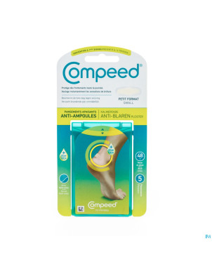 Compeed pansement apaisant a/ampoules aloe vera 5
