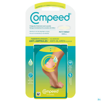 Compeed pansement apaisant a/ampoules aloe vera 5