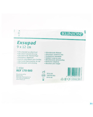 Klinion exsupad ster  9x12cm  s 1 4170000