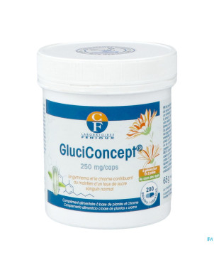 Gluciconcept    caps 200x250mg