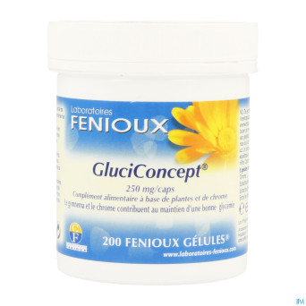 Gluciconcept    caps 200x250mg