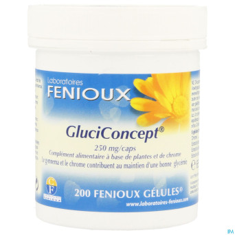 Gluciconcept    caps 200x250mg