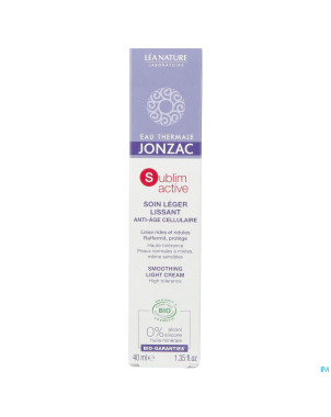 Jonzac sublimactive soin leger jeunesse tbe p.40ml