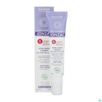 Jonzac sublimactive soin leger jeunesse tbe p.40ml