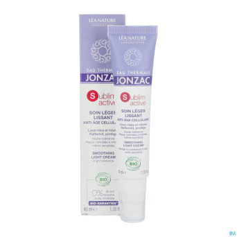 Jonzac sublimactive soin leger jeunesse tbe p.40ml