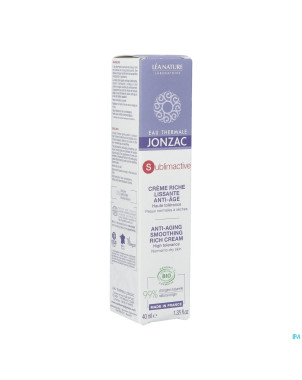Jonzac sublimactive cr riche jeunesse   tbe p.40ml