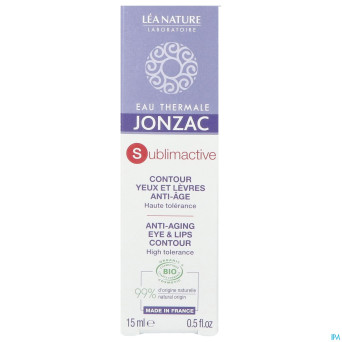 Jonzac sublimactive contour yeux-levres  fl p.15ml