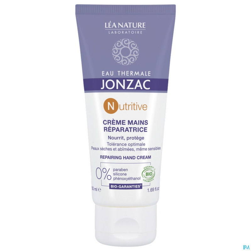 Jonzac nutritive cr mains protect.    tube  50ml