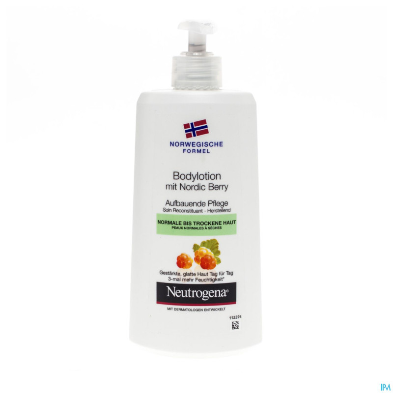 Neutrogena nordic berry lotion corps    400ml