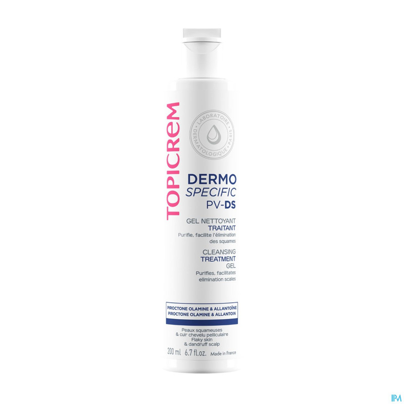 Topicrem pv/ds gel nett corps+cuir chevelu   200ml