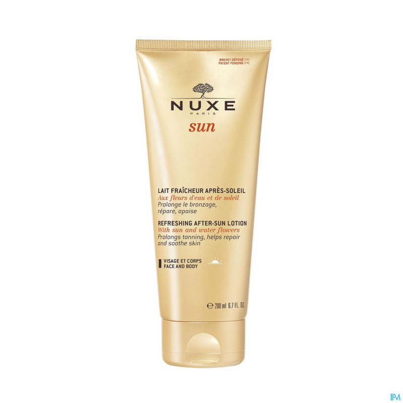 Nuxe sun lait fraich.a/sol visage-corps tube 200ml
