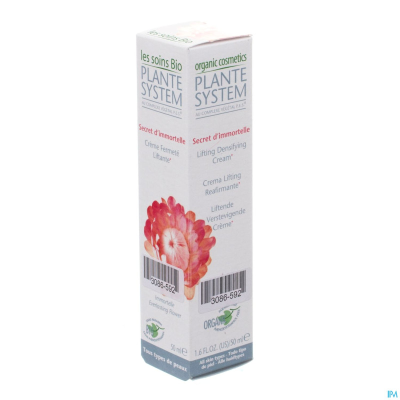 Soins bio secret immortelle creme fl 50ml