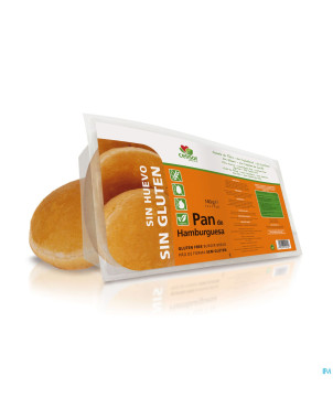 Soria pain hamburger sans gluten 2x70g