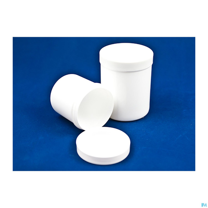 Pommadier blanc + couvercle    35ml 100 pontos