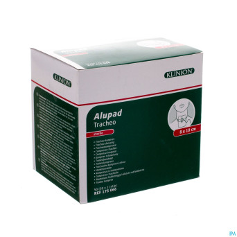Alupad tracheo compresse ster    8x10cm 1 4175066