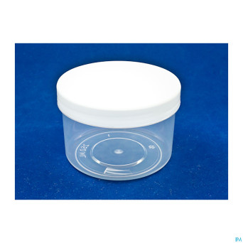 Unipot transp + couvercle    250ml  10 pontos
