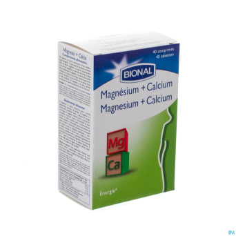 Bional magnesium + calcium    tabl  40