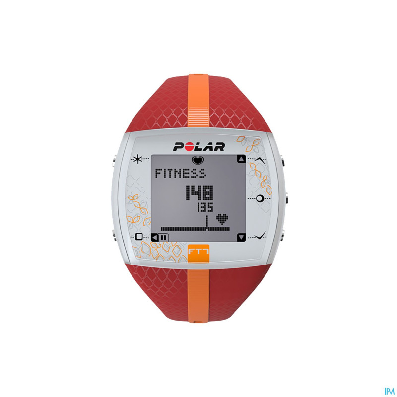 Polar ft7f red/orange cardiofrequencemetre