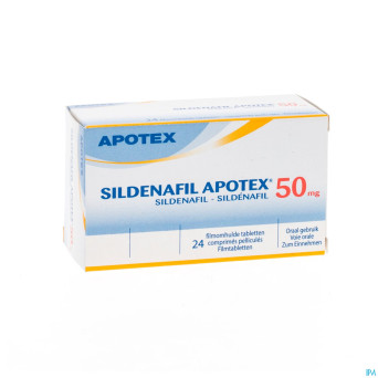 Sildenafil  50 mg apotex comp pell 24x 50mg