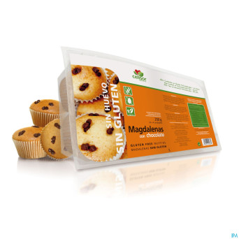 Soria magdalenas chocolat sans gluten 250g