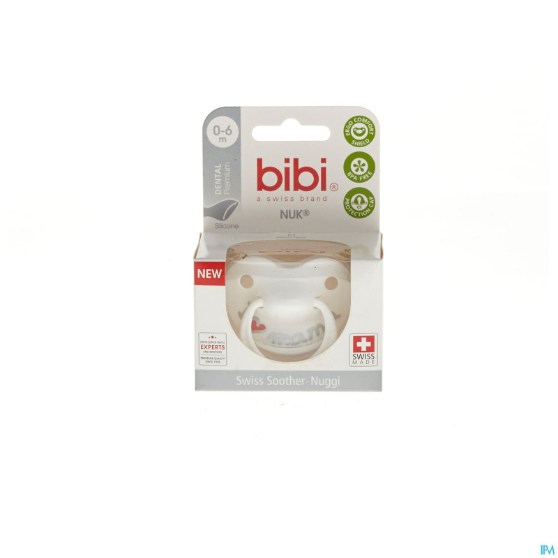 Bibi sucette maman argent ng  0- 6m