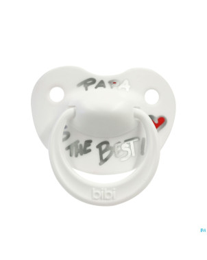 Bibi sucette papa argent ng  6-16m