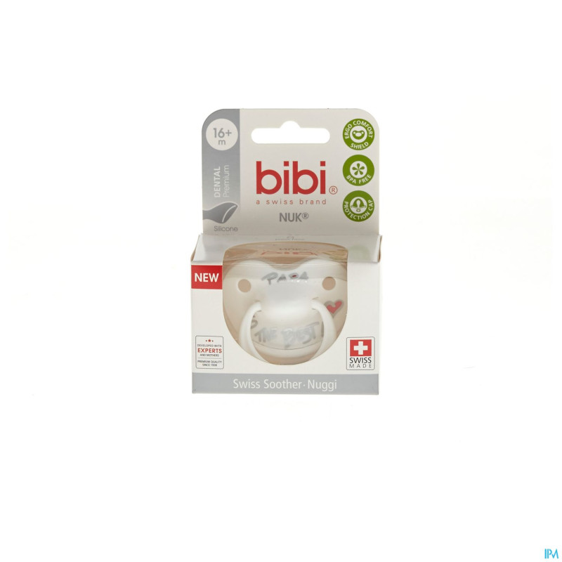 Bibi sucette papa argent ng   +16m