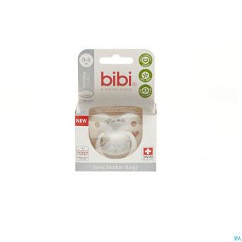 Bibi sucette papa argent cerise ng  6-16m